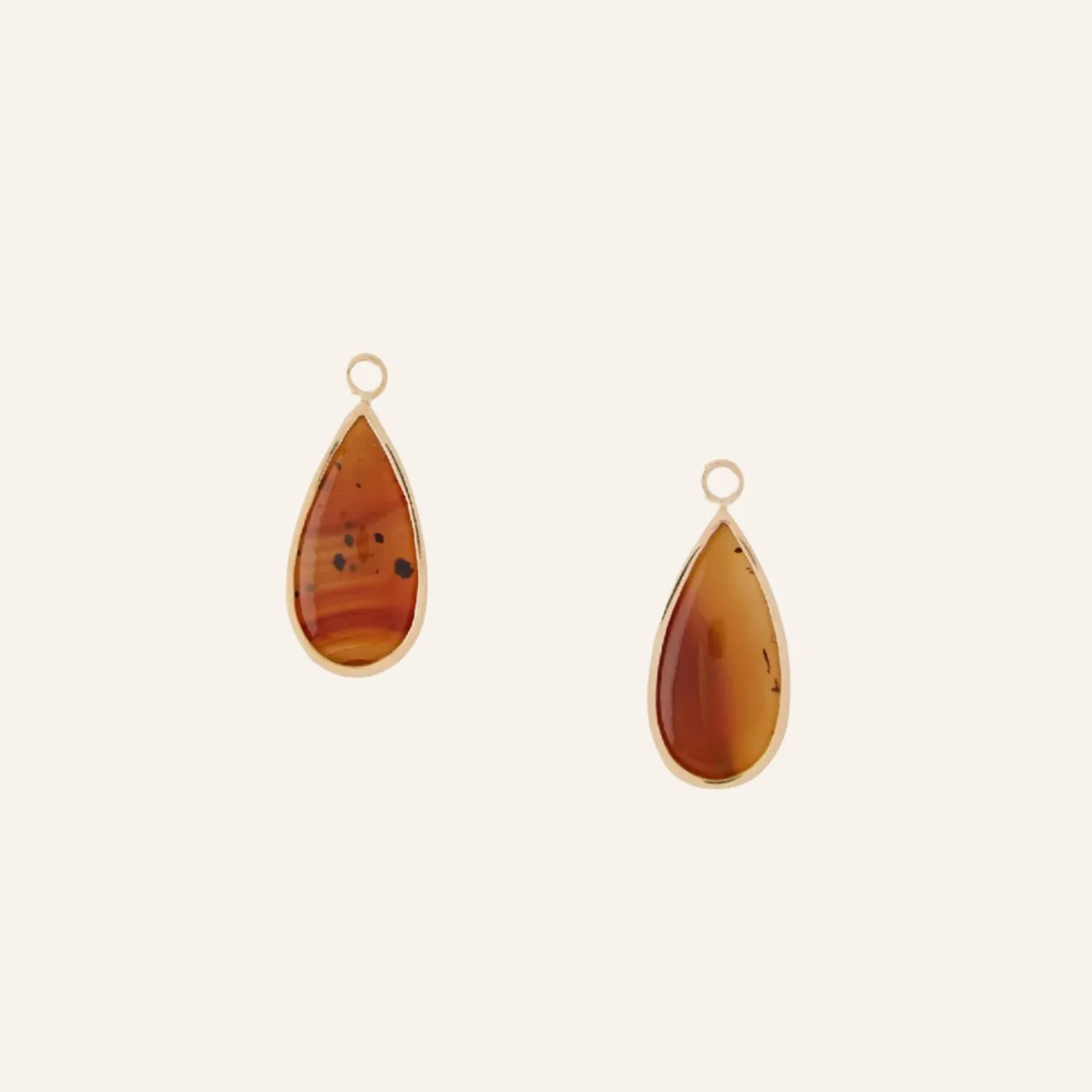 Montana Agate Teardrop Earring Drops