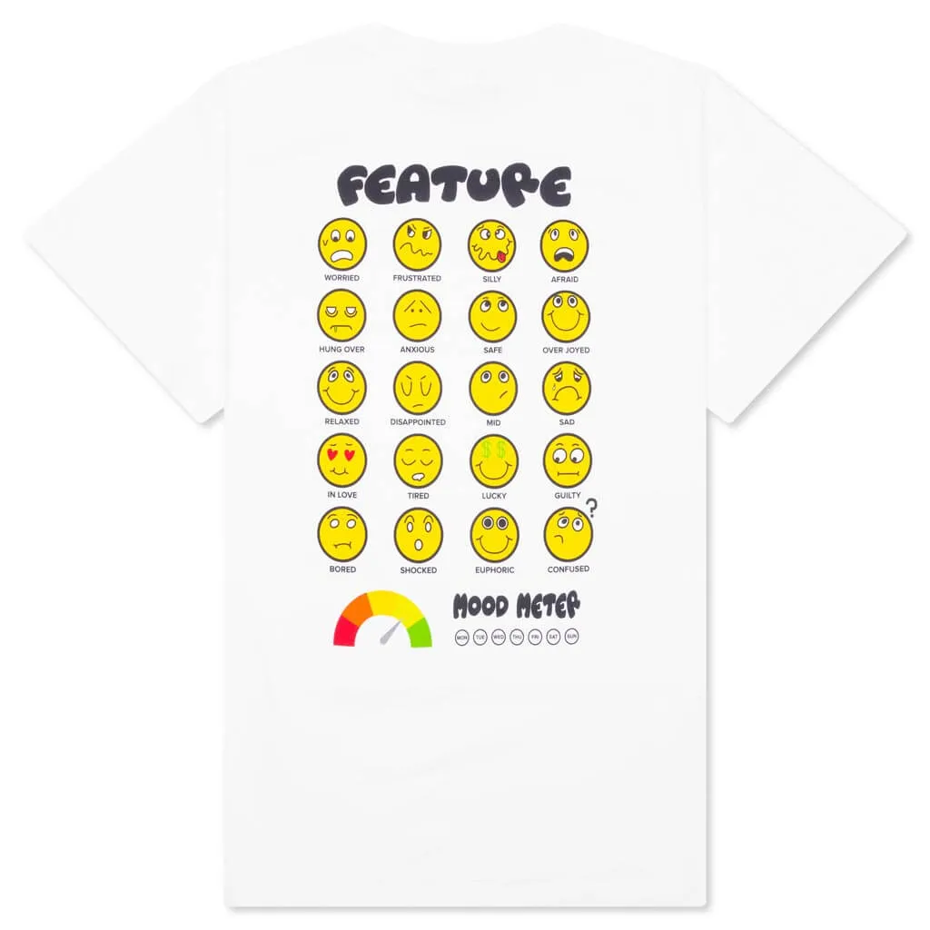 Mood Meter Tee - White