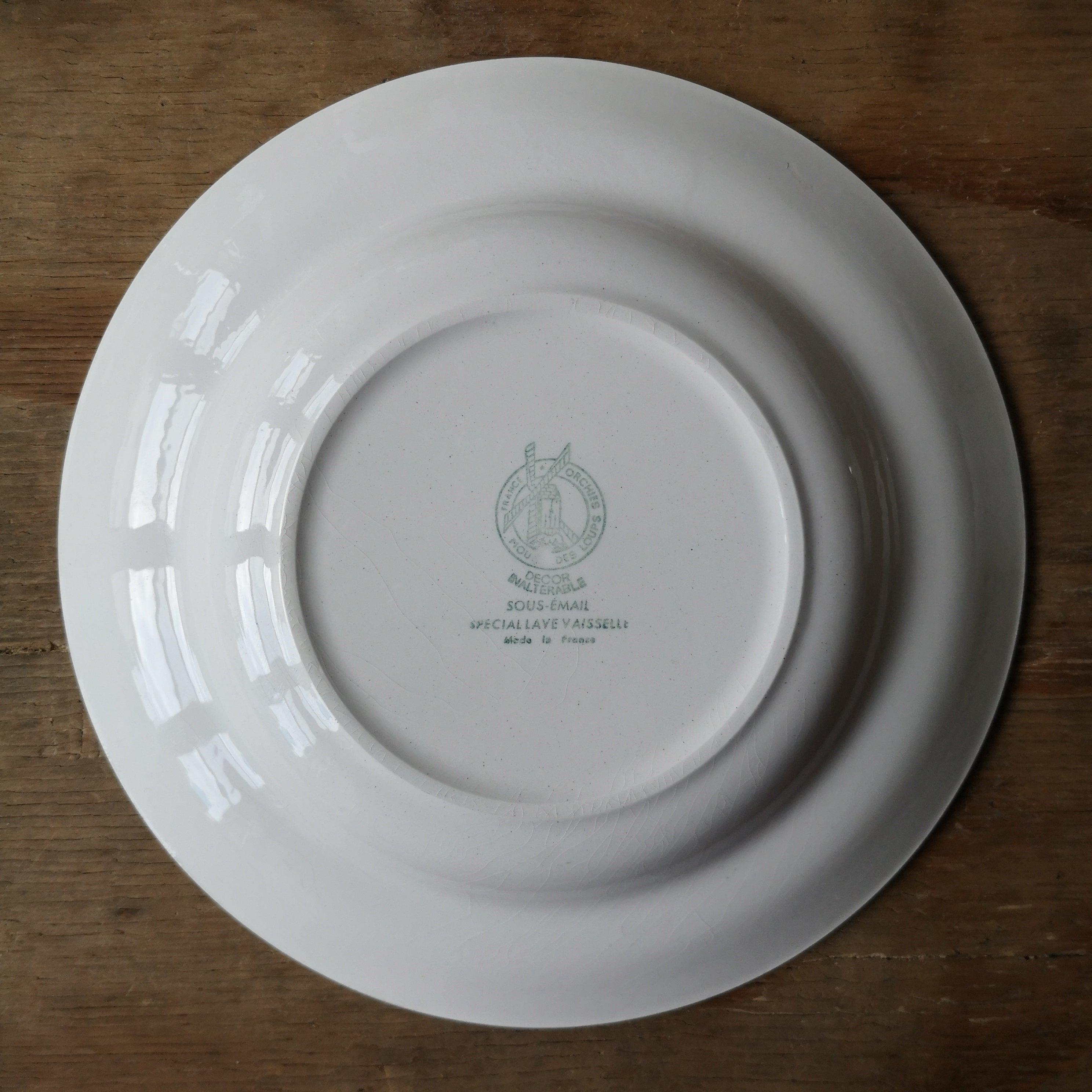 MOULIN DES LOUPS  | Vintage plate ヴィンテージプレート4