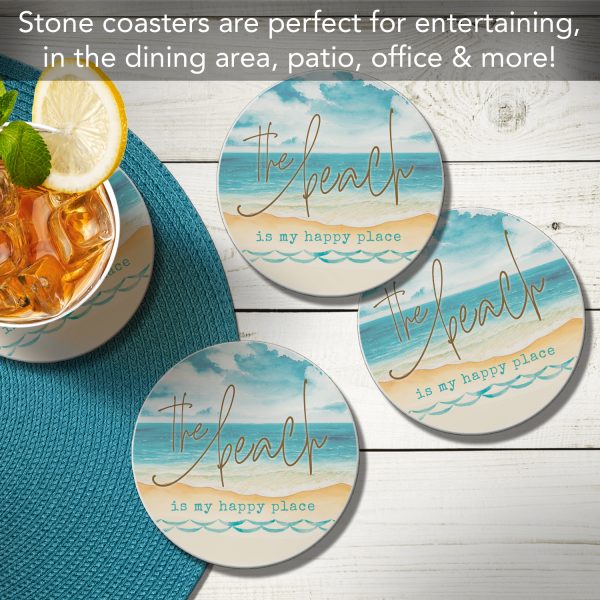 My Happy Place Coaster Set