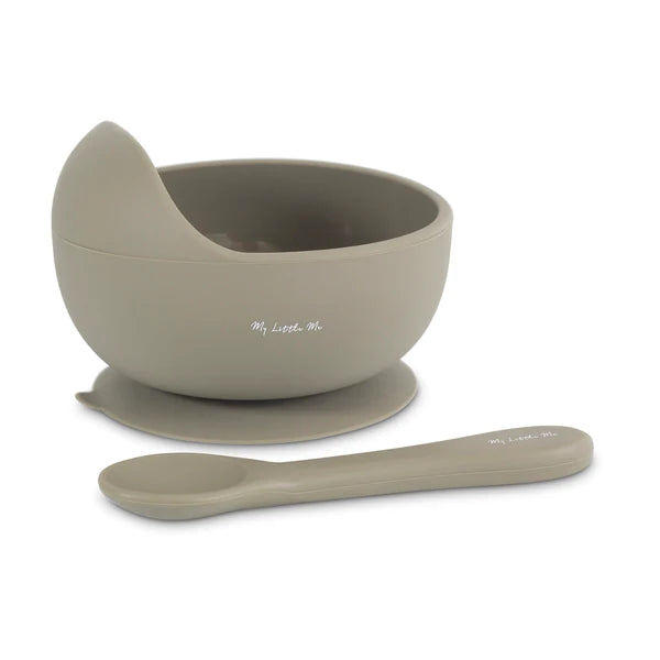 My Little Me Suction Bowl & Spoon - Various Colours