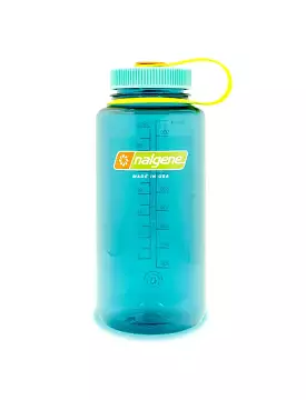 Nalgene Wide Mouth 1L Tritan Sustain Bottle Cerulean