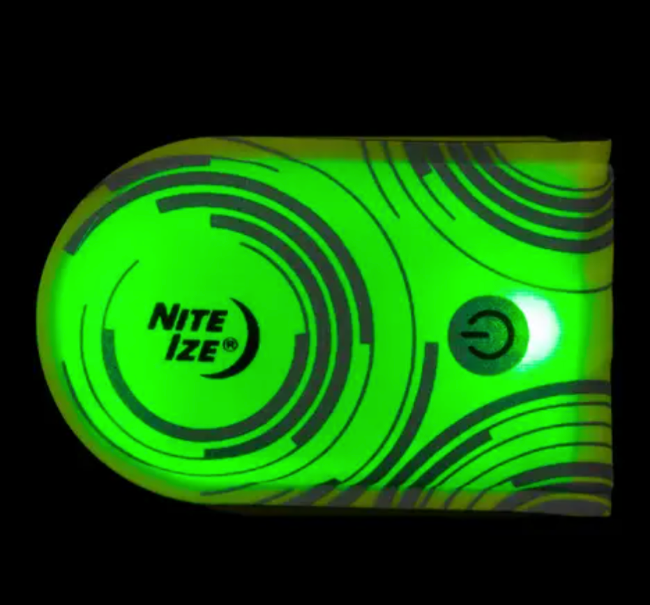 Nite Ize Rechargeable LED TagLit NEON YELLOW