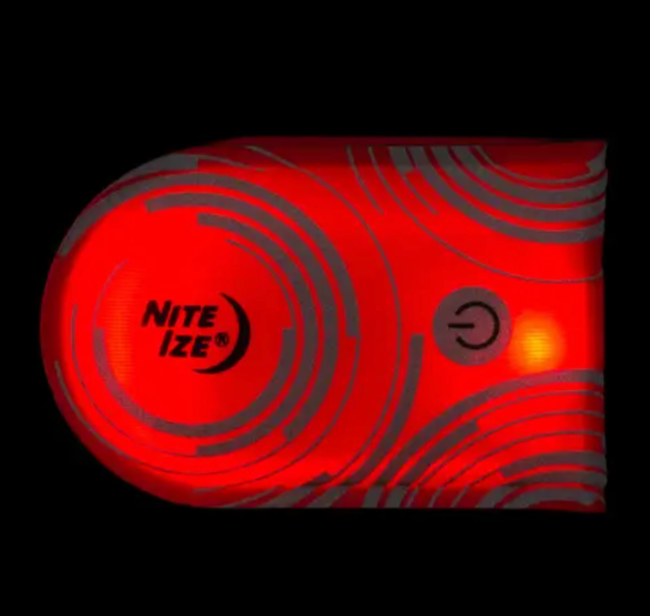 Nite Ize Rechargeable LED TagLit RED