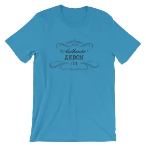 Ohio - Akron OH - Short-Sleeve Unisex T-Shirt - Authentic