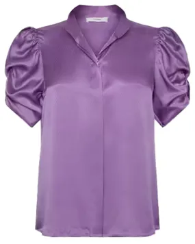 Orchid Puff Sleeve Blouse