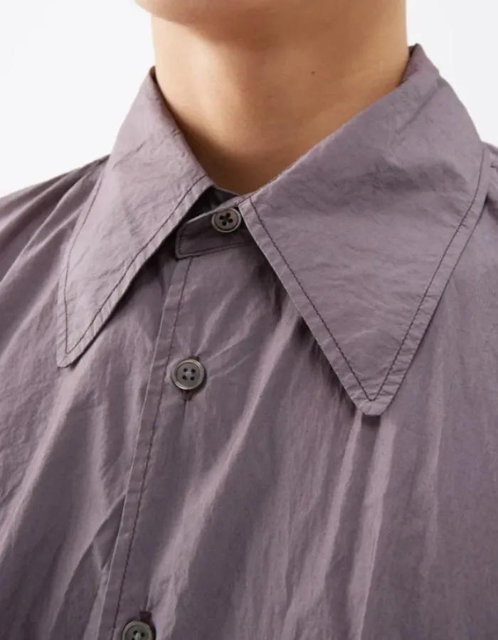 OUR LEGACY  |Blended Fabrics Long Sleeves Plain Cotton Front Button