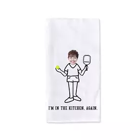 Personalized Kitchen Towel for the Pickleball Player