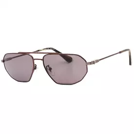 Police SPLF66M Sunglasses Semi Matte Brown / Grey