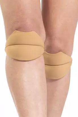 Queen Slides Lips Kneepads - Caramel