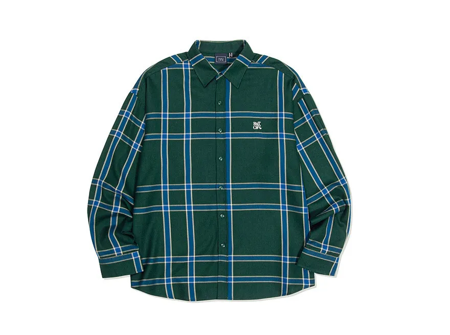 ROMANTIC CROWN  |●ROMANTIC CROWN● RC TARTAN CHECK SHIRT (2color) unisex