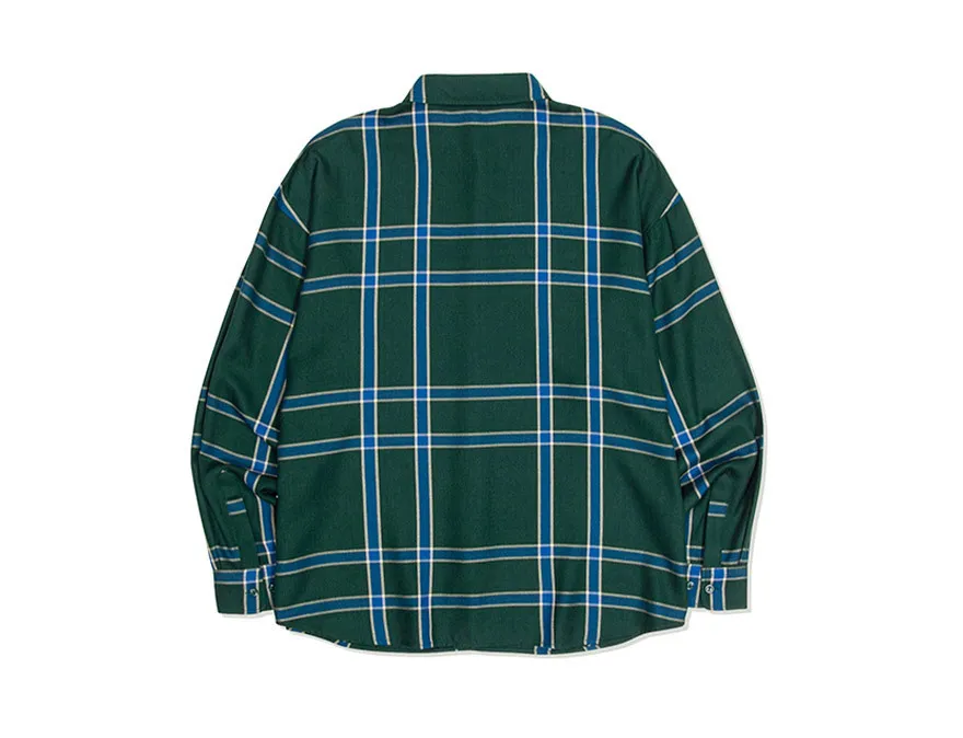 ROMANTIC CROWN  |●ROMANTIC CROWN● RC TARTAN CHECK SHIRT (2color) unisex