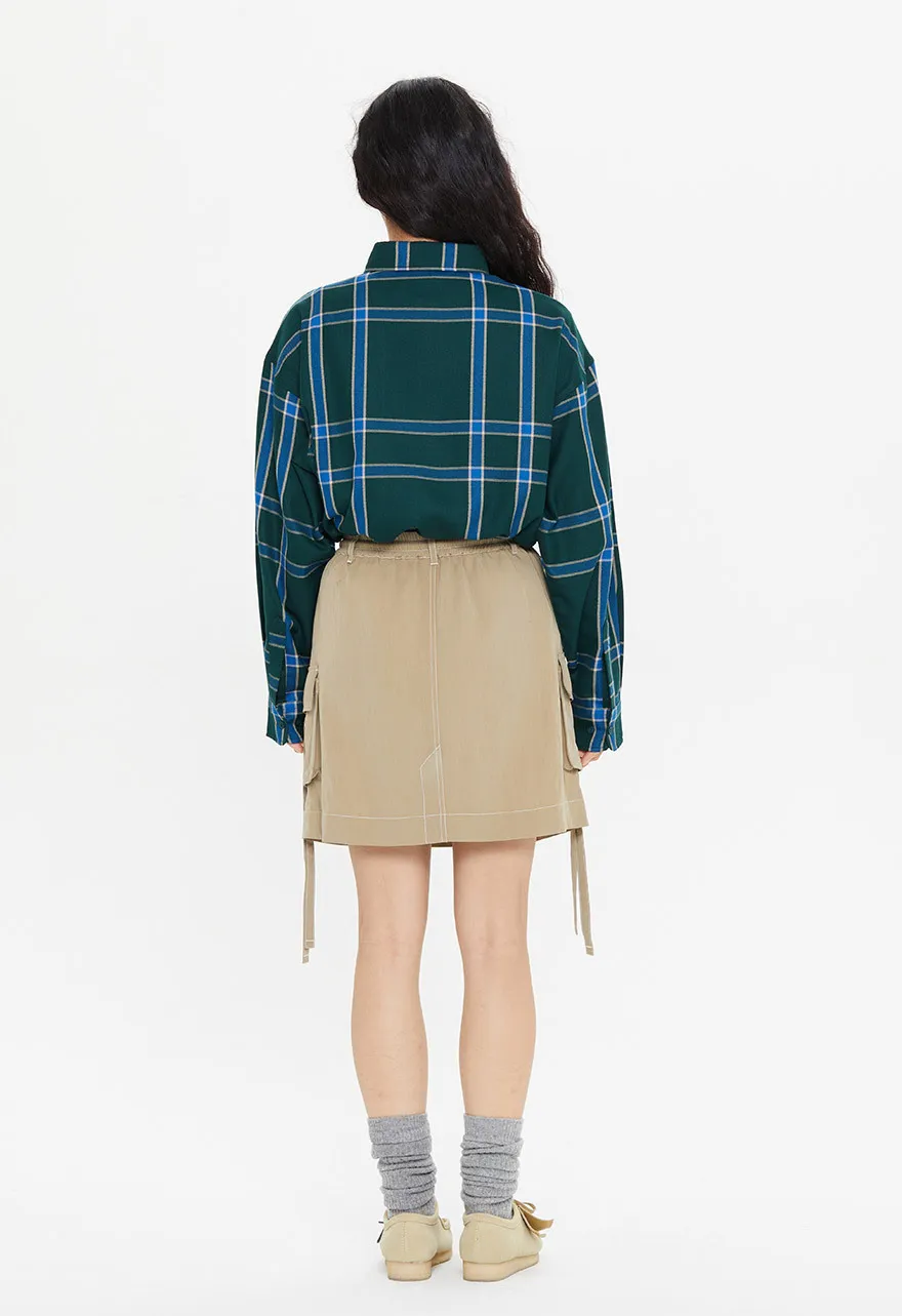 ROMANTIC CROWN  |●ROMANTIC CROWN● RC TARTAN CHECK SHIRT (2color) unisex