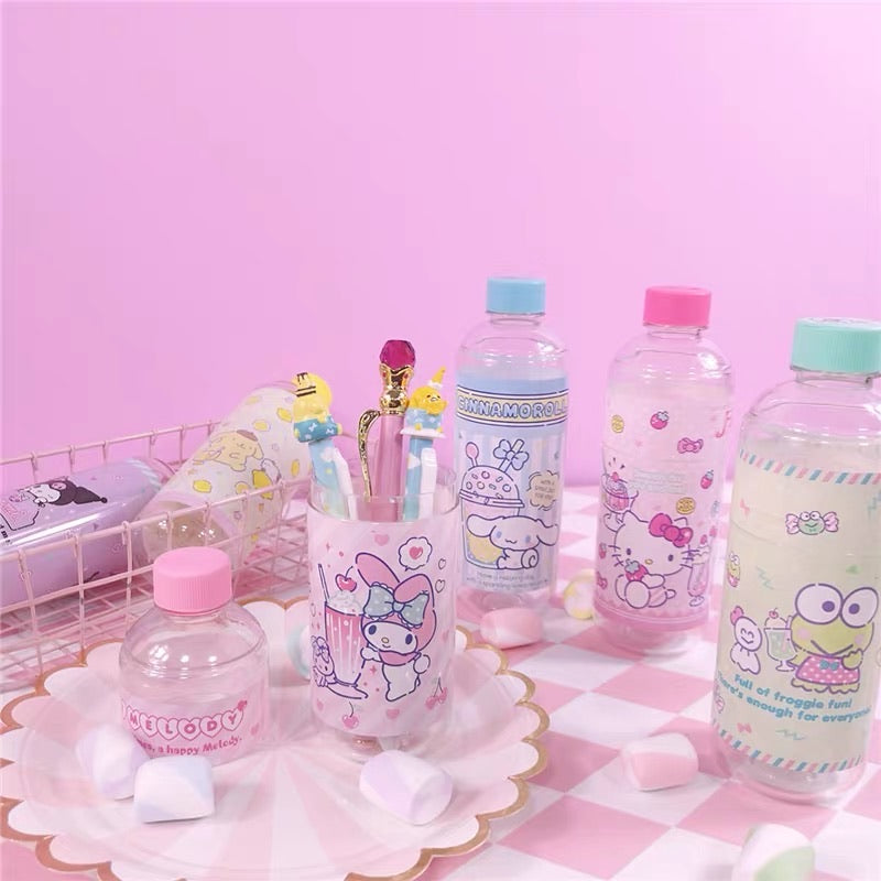 Sanrio bottle style brush pot pen container