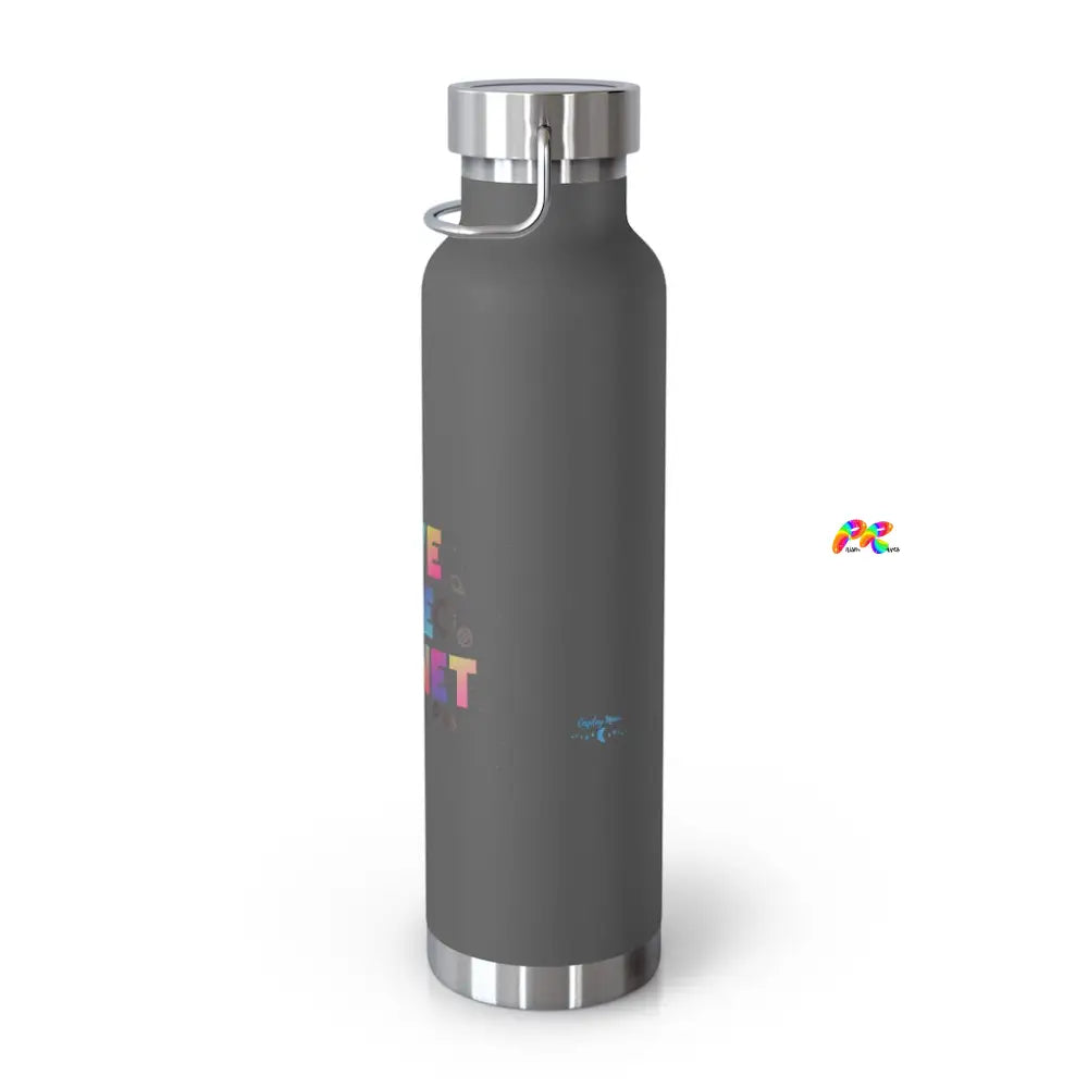 Save The Planet Copper Vacuum Insulated Bottle, 22floz