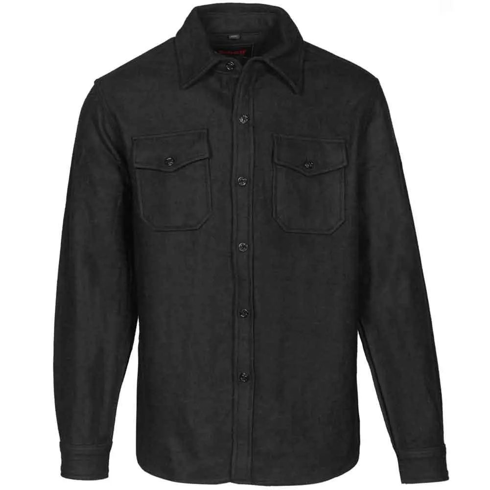 Schott NYC Mens Wool Naval CPO Shirt Jacket