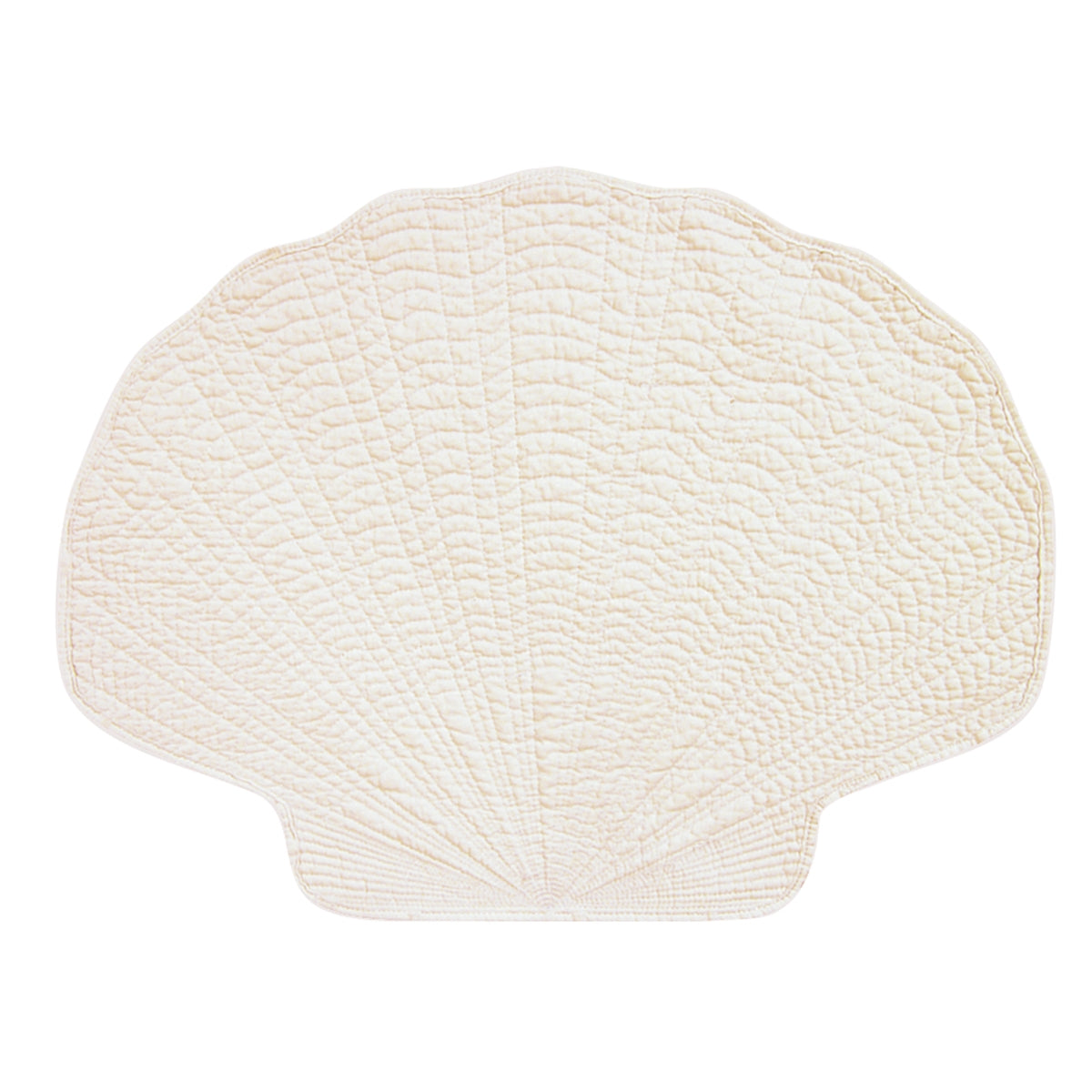 Shell Shaped Placemat White