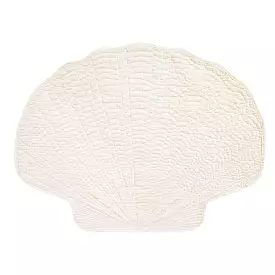 Shell Shaped Placemat White