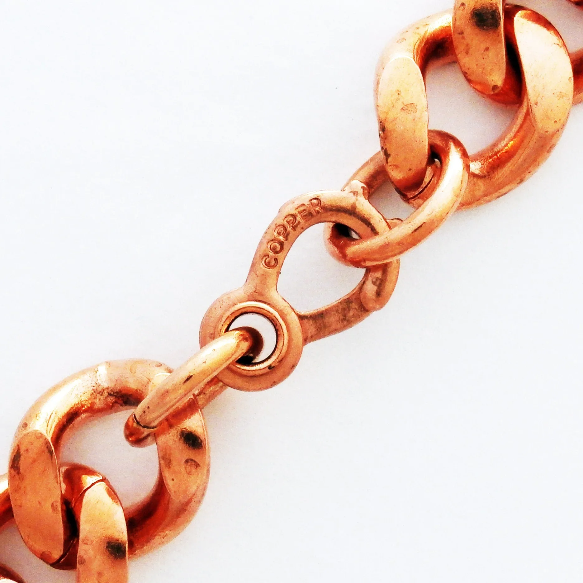 Solid Copper 16mm Sister Hook Clasp Kit with Jump Rings JSCSH1 Heavy Duty Copper Clasp Jewelry Repair