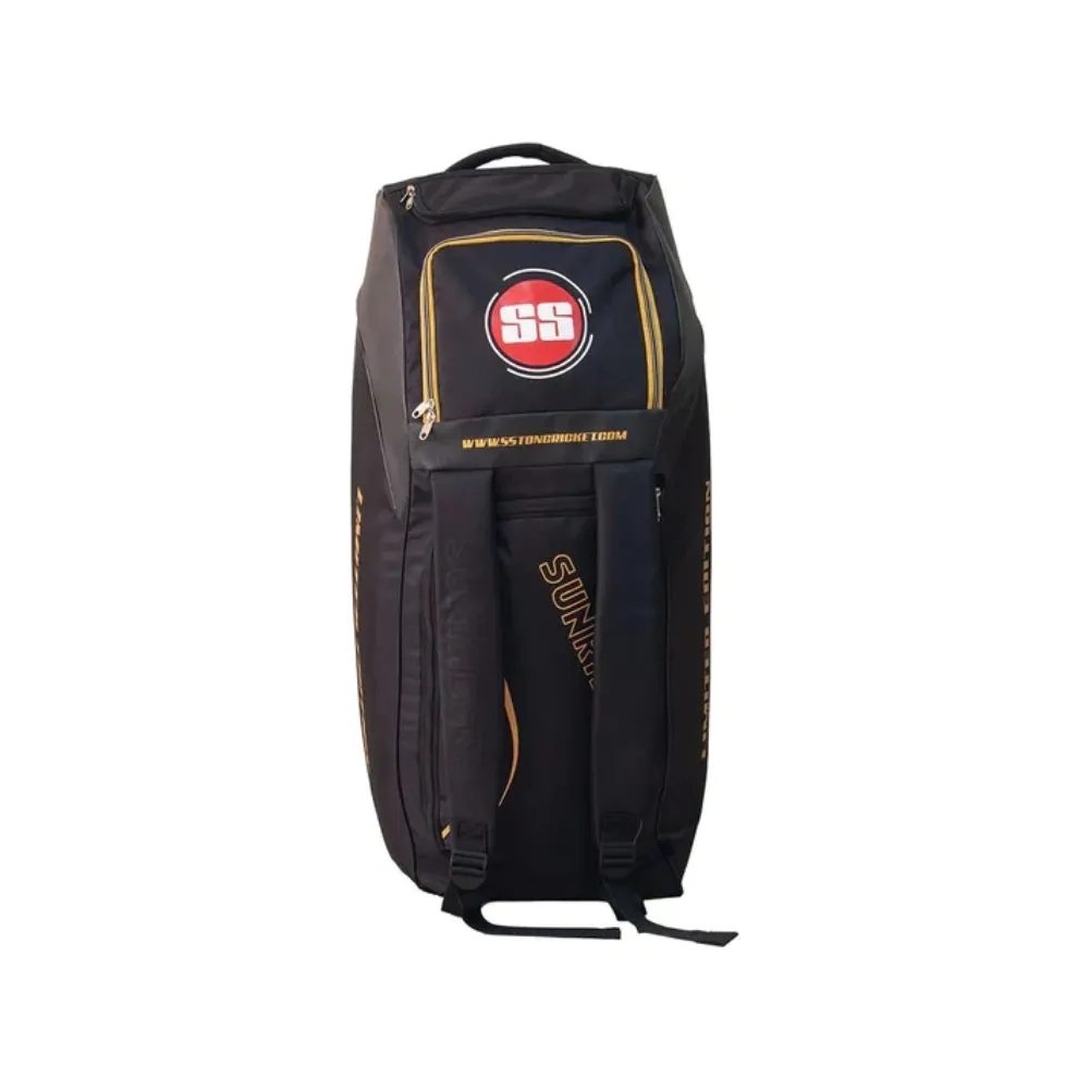 SS Limited Edition Wheels Cricket Kit Bag (Black)