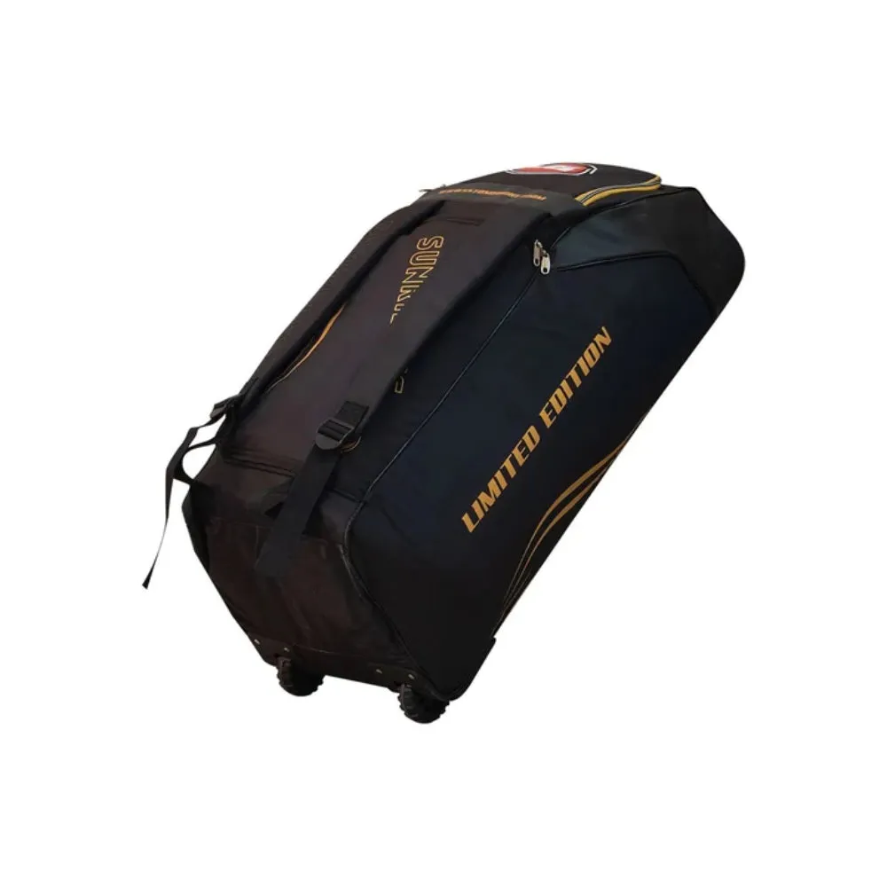 SS Limited Edition Wheels Cricket Kit Bag (Black)