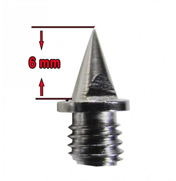 Stainless Steel Replacement Track Spike Pins- 6mm