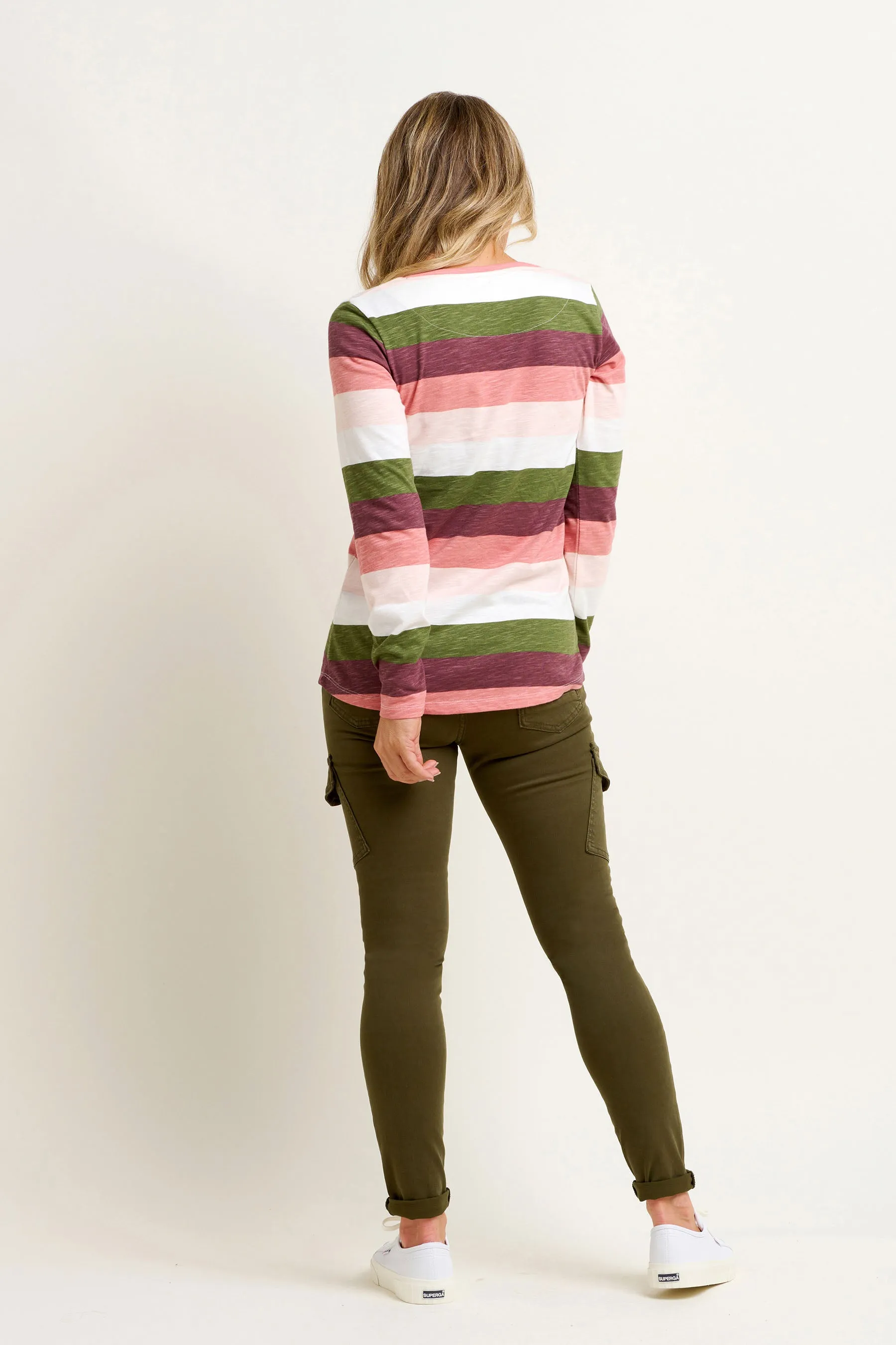 Stripe Long Sleeve Tee