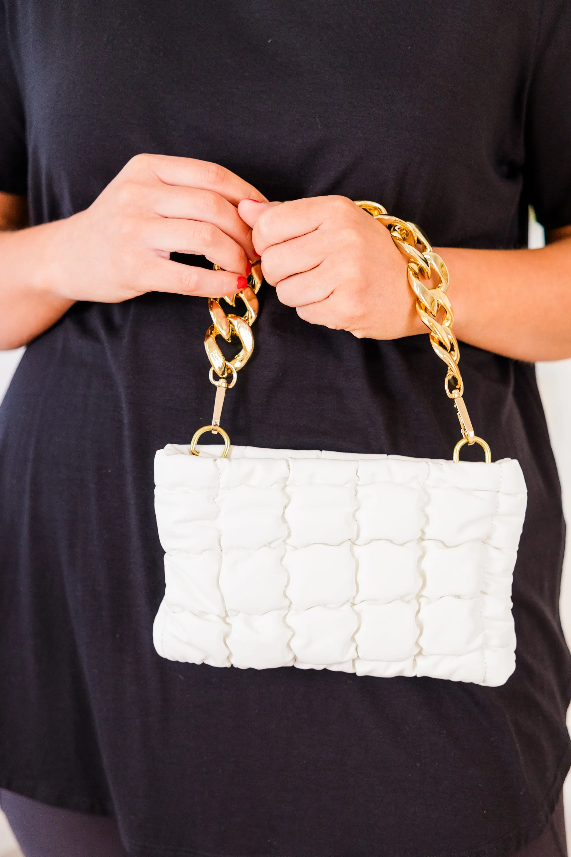 Styling With Confidence Handbag, Ivory