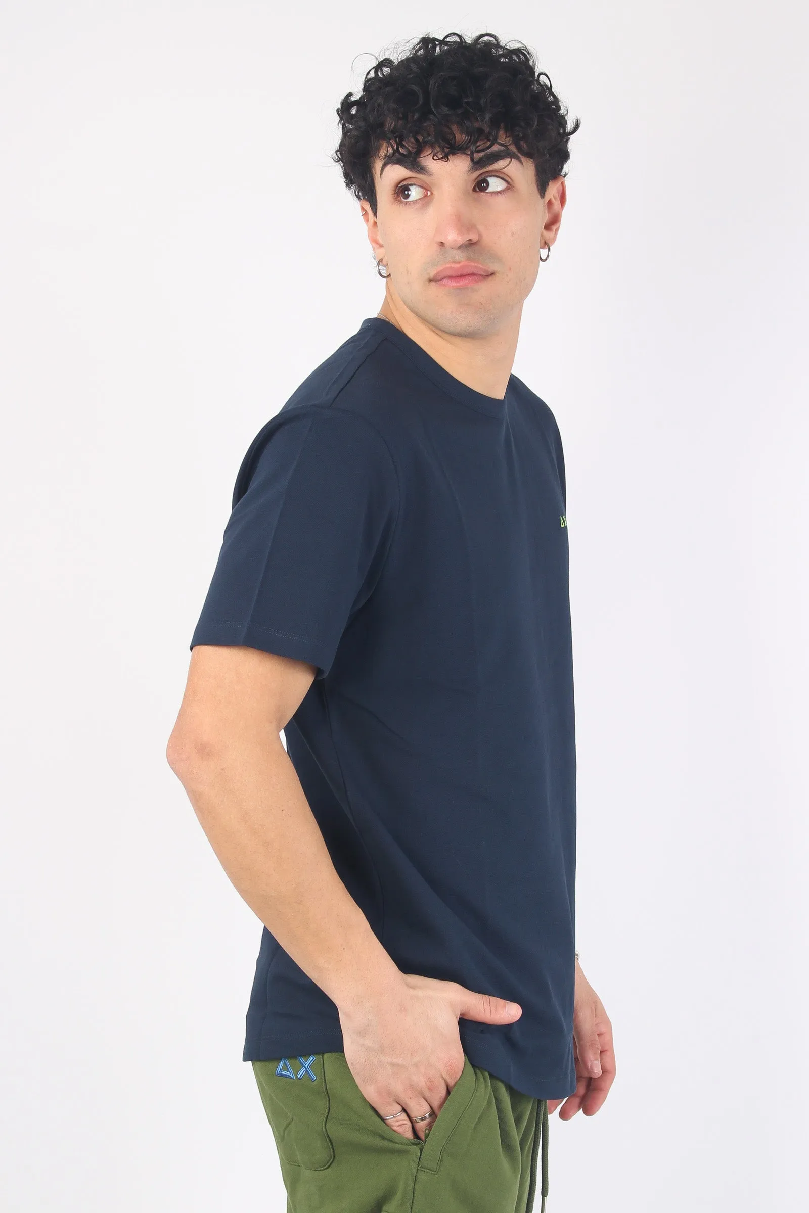 T-shirt Pique Navy Blue