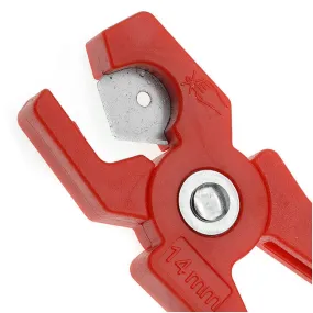 The Beadsmith Little Cut Flush Cutter For Rubber And Leather Cord