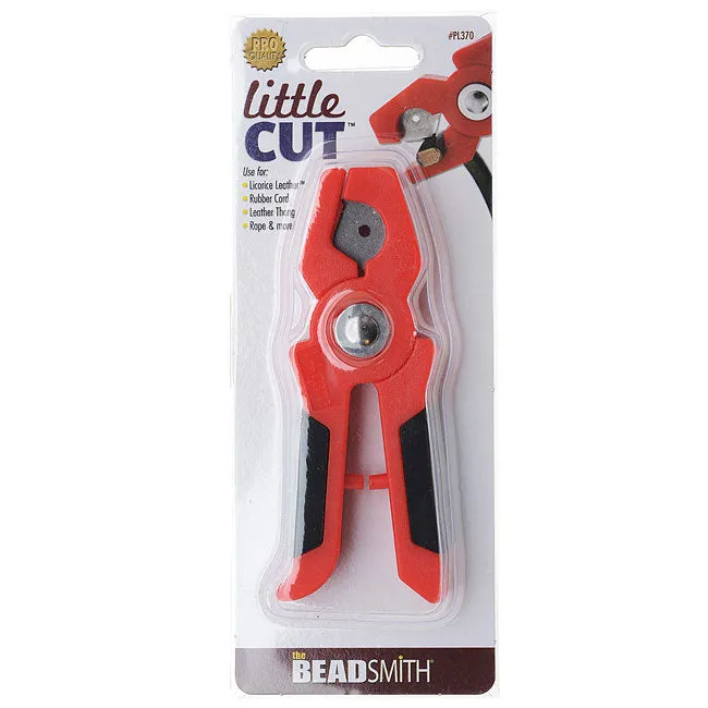 The Beadsmith Little Cut Flush Cutter For Rubber And Leather Cord