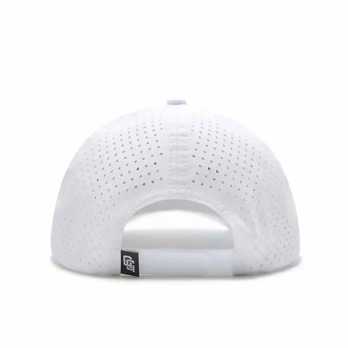 TOUR PRO Bushwood Members Golf Hat in White with Curved Brim