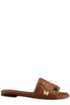 Valentino Garavani Roman Stud Quilted Sandals