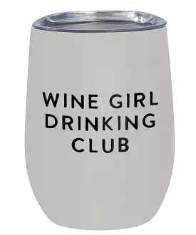 Wine Tumbler - Wine Girl Drinking Club