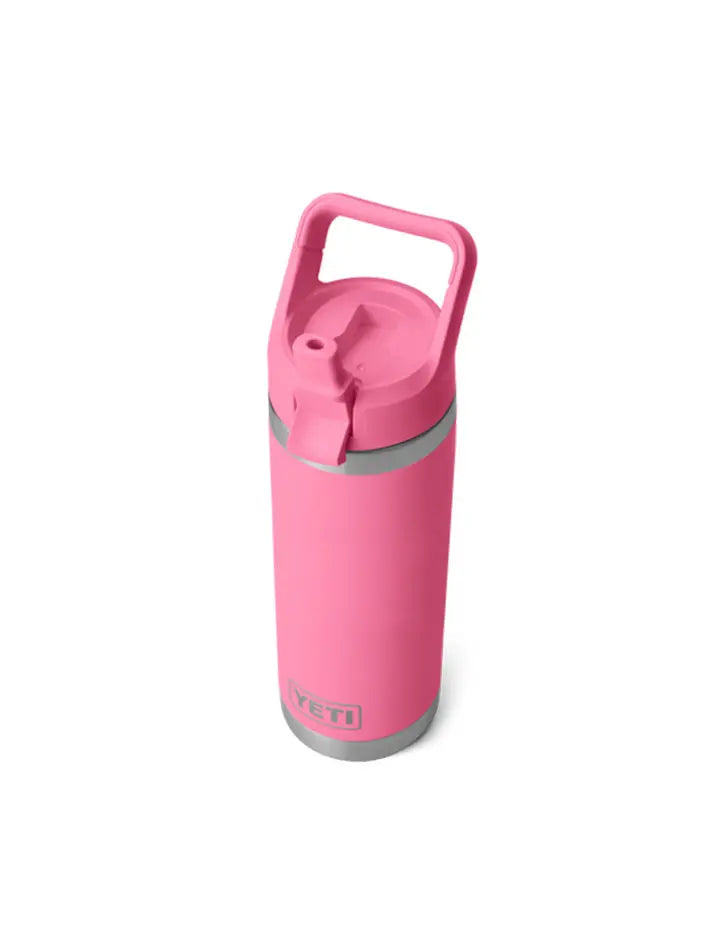 YETI Rambler 18oz Straw Bottle Harbor Pink