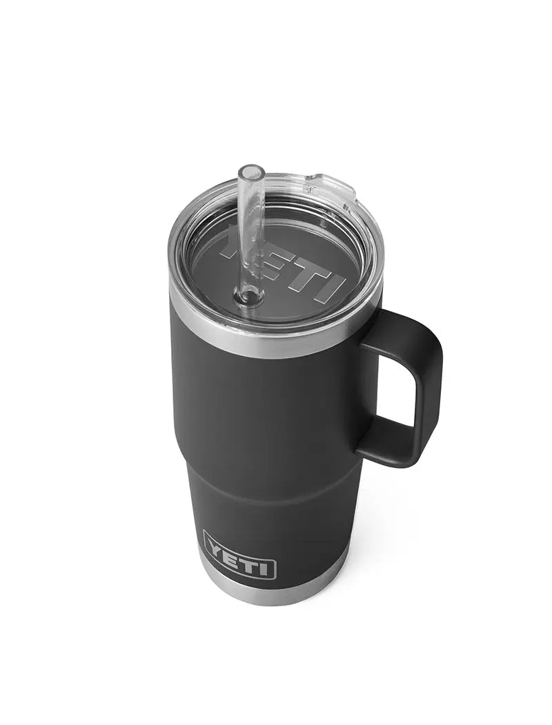 YETI Rambler 250z Straw Mug Black